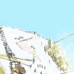 Dessin et message de l&rsquo;artiste invité à Jazz&rsquo;Alp